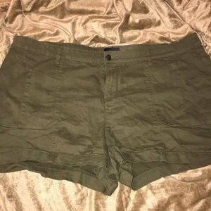 Army Green Shorts